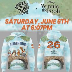 Binghamton Rumble Ponies x Winnie The Pooh Special Merch Collection