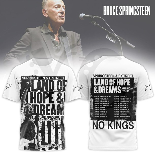 Bruce Springsteen x E Street American Tour 2026 Limited Edition Merchandise Bruce Springsteen x E Street American Tour 2026 Limited Edition Merchandise