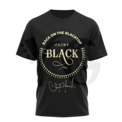 Clint Black Back On The BlackTop Tour Date Merchandise