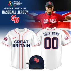 Great Britain 2026 World Baseball Classic Limited Edition Baseball Jersey