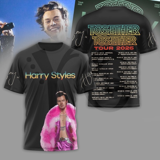 Harry Styles Together Together Tour 2026 Merchandise Harry Styles Together Together Tour 2026 Merchandise
