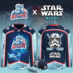 Hartford Wolf Pack Star Wars Night Limited Edition Hockey Jersey