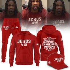 Indiana Hoosiers x Jesus Won 2026 National Champions Limited Edition Shirt Collection Indiana Hoosiers x Jesus Won 2026 National Champions Limited Edition Shirt Collection