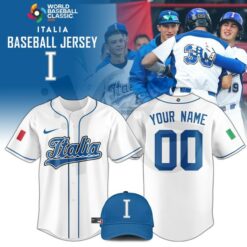 Italia Team 2026 World Baseball Classic Limited Edition Personalized Baseball Jersey