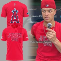 Los Angeles Angels Jesus Won Limited Edition Shirt Collection Los Angeles Angels Jesus Won Limited Edition Shirt Collection