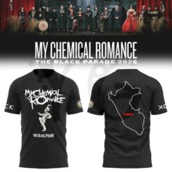My Chemical Romance 2026 Peru Tour Limited Edition Merchandise My Chemical Romance 2026 Peru Tour Limited Edition Merchandise