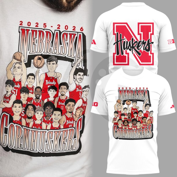 Nebraska Huskers 2025-2026 MBB Shirt Collection Nebraska Huskers 2025-2026 MBB Shirt Collection
