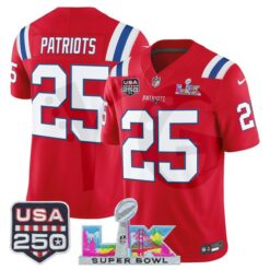 New England Patriots Super Bowl LX x United States 250th Anniversary Limited Edition Football Jersey 4