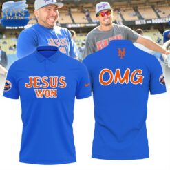 New York Mets OMG Jesus Won Special Shirt Collection