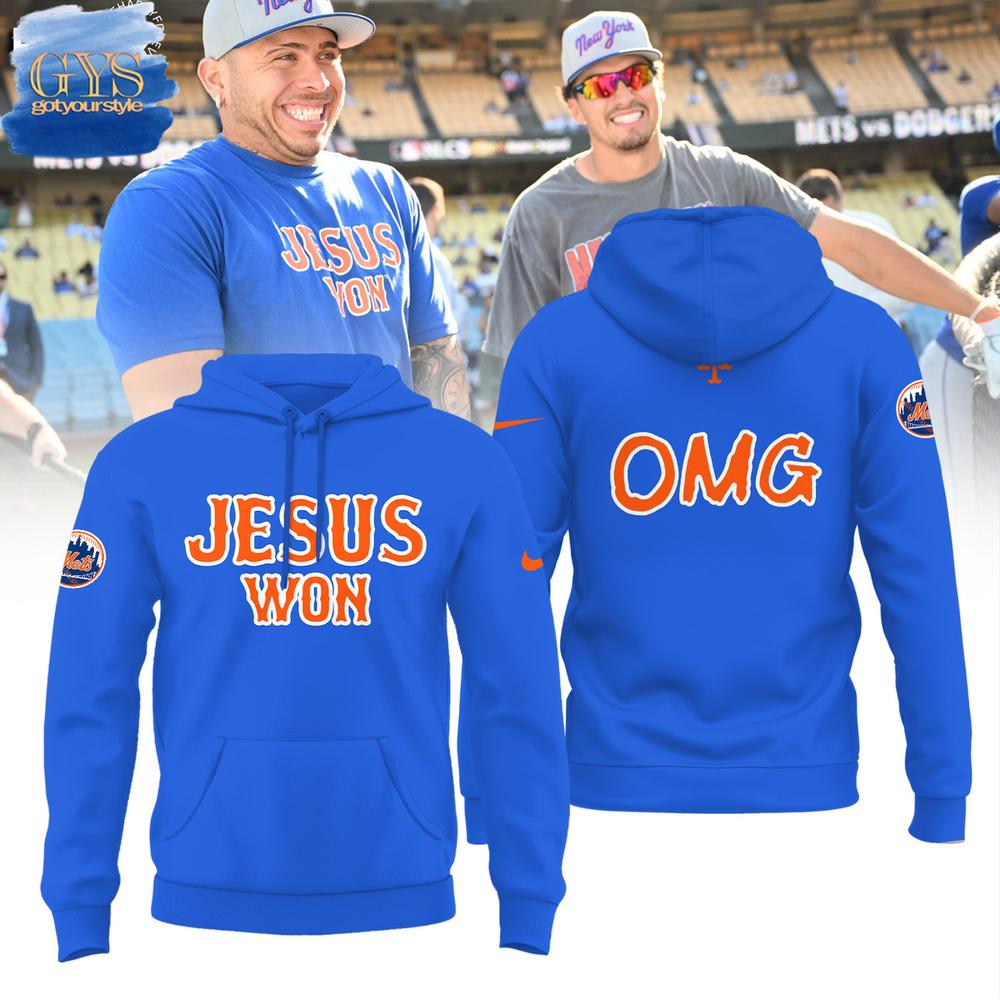 New York Mets OMG Jesus Won Special Shirt Collection New York Mets OMG Jesus Won Special Shirt Collection