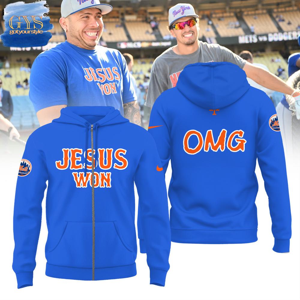 New York Mets OMG Jesus Won Special Shirt Collection New York Mets OMG Jesus Won Special Shirt Collection
