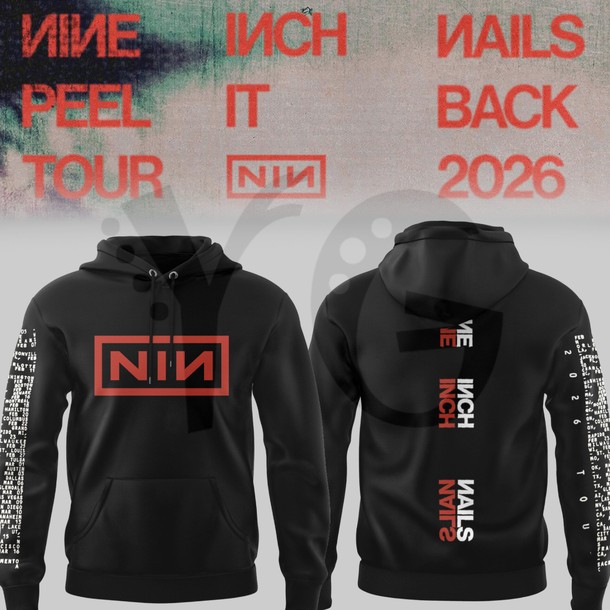 Nine Inch Nails Peel It Back 2026 Tour Merchandise Nine Inch Nails Peel It Back 2026 Tour Merchandise