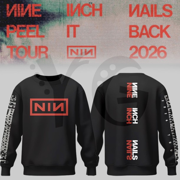 Nine Inch Nails Peel It Back 2026 Tour Merchandise Nine Inch Nails Peel It Back 2026 Tour Merchandise