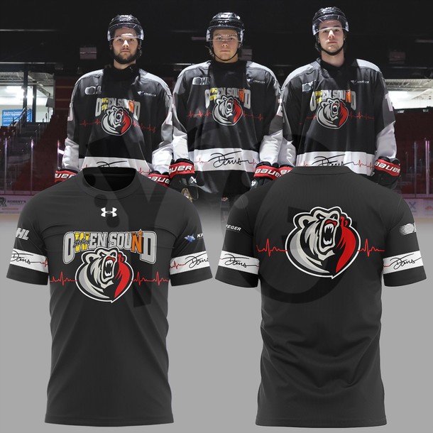 Owen Sound Attack Charity Game Limited Edition Shirt Collection Owen Sound Attack Charity Game Limited Edition Shirt Collection