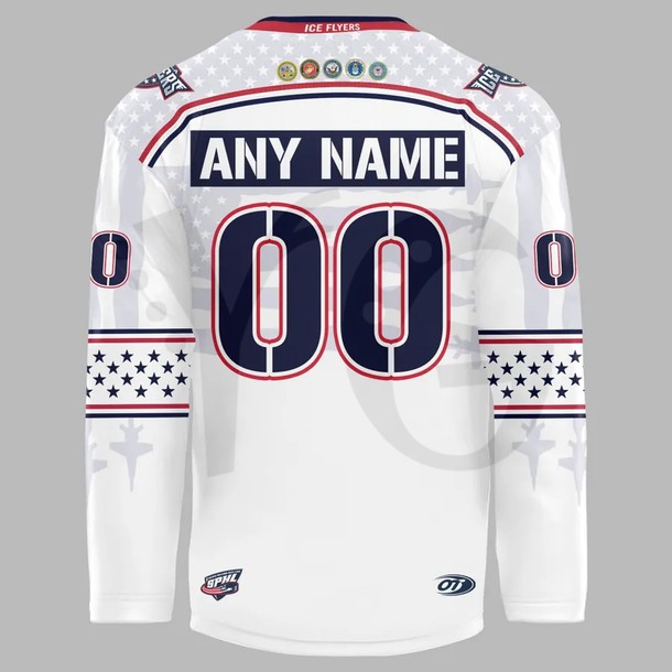 Pensacola Ice Flyers 2026 Military Appreciation Limited Edition Hockey Jersey Pensacola Ice Flyers 2026 Military Appreciation Limited Edition Hockey Jersey
