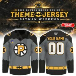 Providence Bruins Batman Night Limited Edition Hockey Jersey
