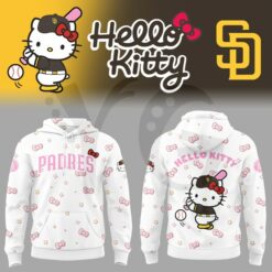 San Diego Padres Hello Kitty Limited Edition Hoodie San Diego Padres Hello Kitty Limited Edition Hoodie