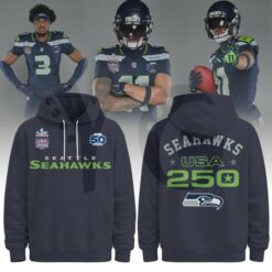 Seahawks America250 x Super Bowl LX x 50th Special Hoodie