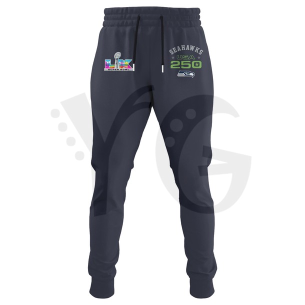 Seahawks America250 x Super Bowl LX x 50th Special Hoodie Seahawks America250 x Super Bowl LX x 50th Special Hoodie