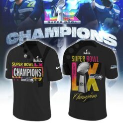 Seahawks Super Bowl LX Champions Limited Edition Football Jersey