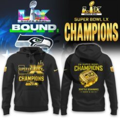 Seahawks Super Bowl LX Champions Limited Gold Black Collection