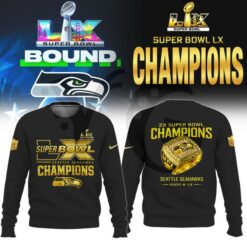 Seahawks Super Bowl LX Champions Limited Gold Black Collection 3