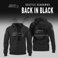 Seattle Seahawks 2025 Back In Black Limited Edition Shirt Collection 3