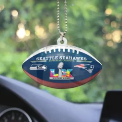 Seattle Seahawks 2025 Super Bowl LX Champions Ornament 6