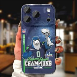 Seattle Seahawks 2025 Super Bowl LX Champions Phone Case