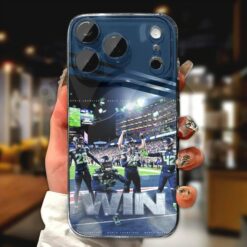Seattle Seahawks 2025 Super Bowl LX Champions Phone Case 3