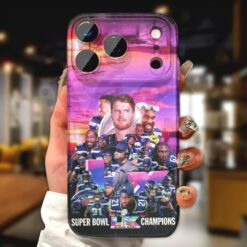 Seattle Seahawks 2025 Super Bowl LX Champions Phone Case 7