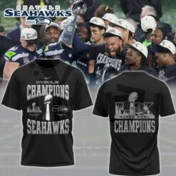 Seattle Seahawks Made us all proud Super Bowl lX Champions Merchandise