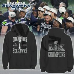 Seattle Seahawks Made us all proud Super Bowl lX Champions Merchandise