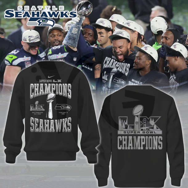 Seattle Seahawks Made us all proud Super Bowl lX Champions Merchandise Seattle Seahawks Made us all proud Super Bowl lX Champions Merchandise