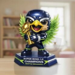 Seattle Seahawks Super Bowl LX Champions Special Edition Acrylic Plaque