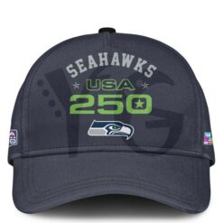 Seattle Seahawks Super Bowl LX x America250 x 50th Anniversary Limited Edition Football Jersey 4