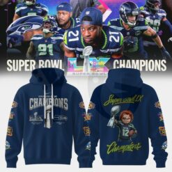 Seattle Seahawks x Special Characters Super Bowl LX Special Shirt Collection 3