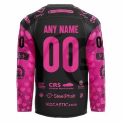 Sheffield Steelers 2026 Valentines Day Limited Edition Hockey Jersey 3