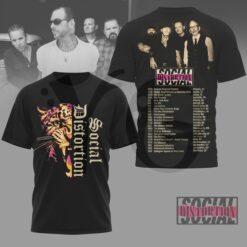 Social Distortion Tour Date Limited Edition T-Shirt