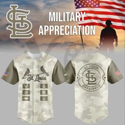 St. Louis Cardinals Military Appreciation Special Edition Baseball Jersey St. Louis Cardinals Military Appreciation Special Edition Baseball Jersey