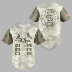 St. Louis Cardinals Military Appreciation Special Edition Baseball Jersey