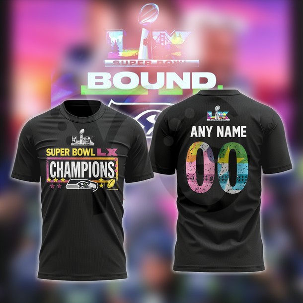 Super Bowl LX Champions Seattle Seahawks Limited Edition Shirt Collection Super Bowl LX Champions Seattle Seahawks Limited Edition Shirt Collection