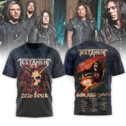 Testament x Overkill 2026 Tour Limited Edition Merch Testament x Overkill 2026 Tour Limited Edition Merch