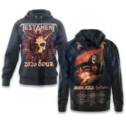 Testament x Overkill 2026 Tour Limited Edition Merch