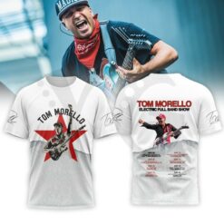 Tom Morello Electric Full Band Show Shirt Collection