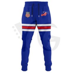 USA 2026 Olympic Milano Cortina Men’s Team Championship Blue Hockey Jersey