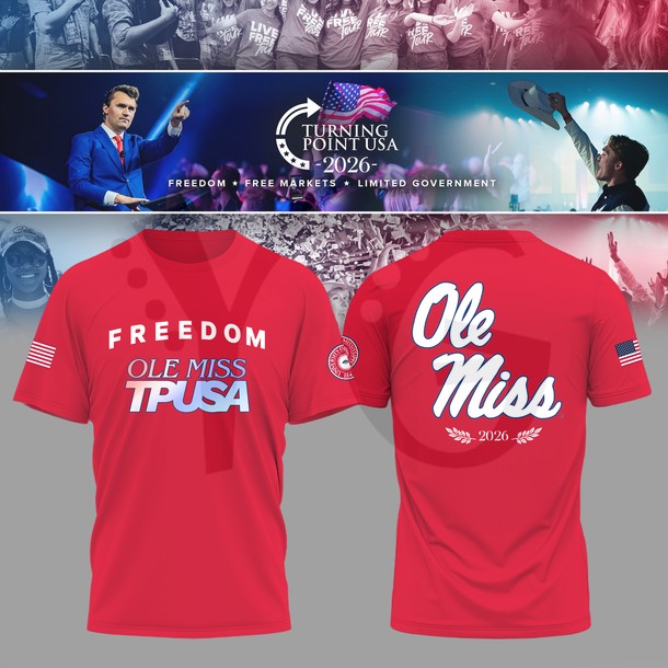 University of Mississippi x Turning Point USA 2026 Shirt Collection University of Mississippi x Turning Point USA 2026 Shirt Collection