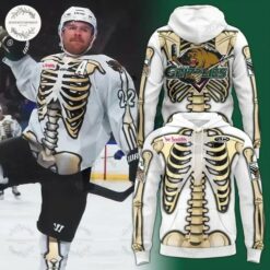 Utah Grizzlies Skeleton Jersey 2025 Limited Hoodie