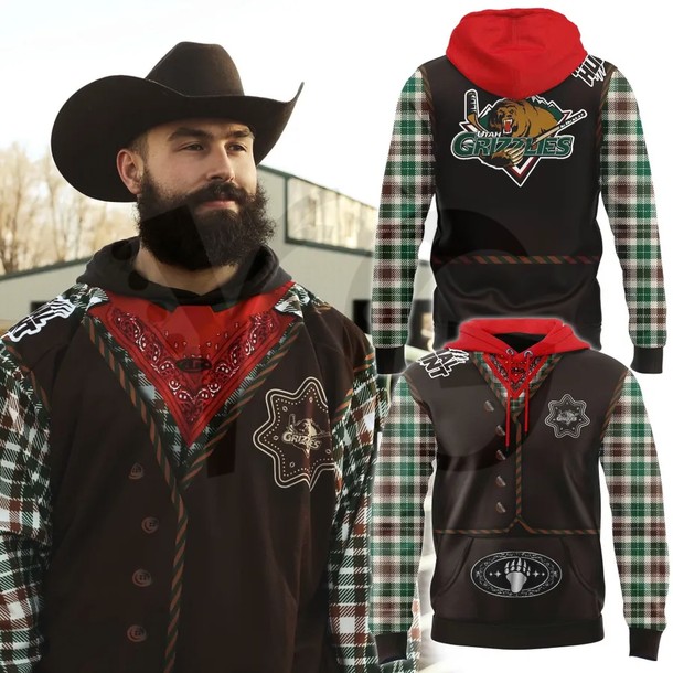 Utah Grizzlies Wild West 2026 Limited Edition Hoodie Utah Grizzlies Wild West 2026 Limited Edition Hoodie