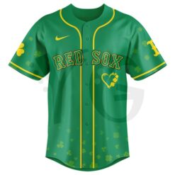 Boston Red Sox x St. Patrick’s Day Limited Edition Baseball Jersey